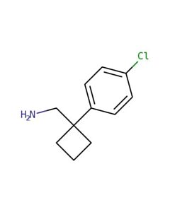 Astatech 1-(4-CHLOROPHENYL)CYCLOBUTANEMETHANAMINE; 1G; Purity 97%; MDL-MFCD06213128